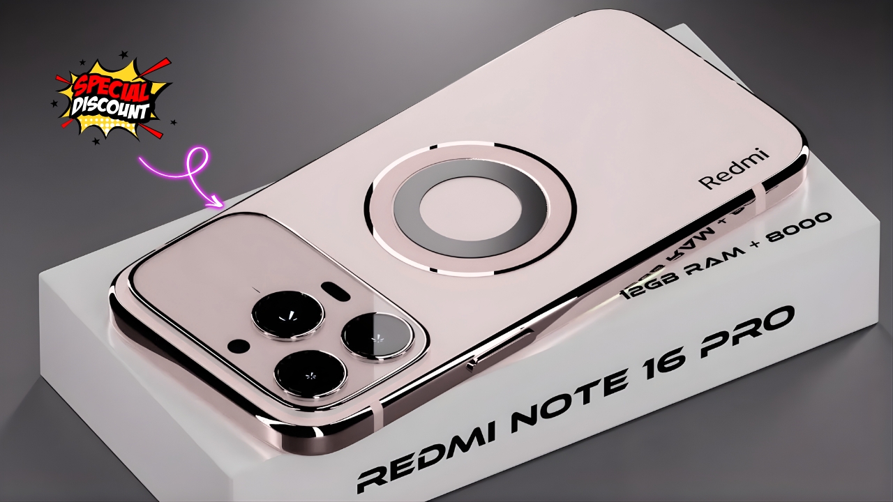 Redmi Note 16 Pro 5G Launches with 120Hz AMOLED Display and Powerful Snapdragon Performance