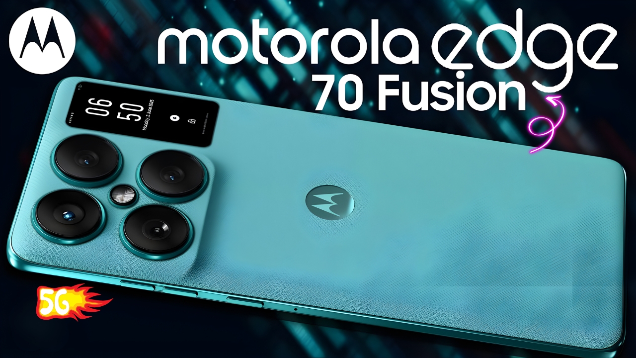 Motorola Edge 70 Fusion Launch Stylish 5G Phone with Big Battery and Powerful Processor